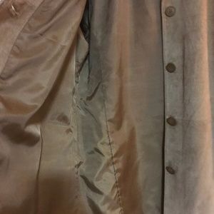AR A. Bernardo Fashions Company Suede Coat